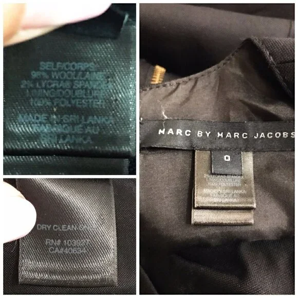 Marc by Marc‎ Jacobs black mini dress size 0 - Picture 10 of 13